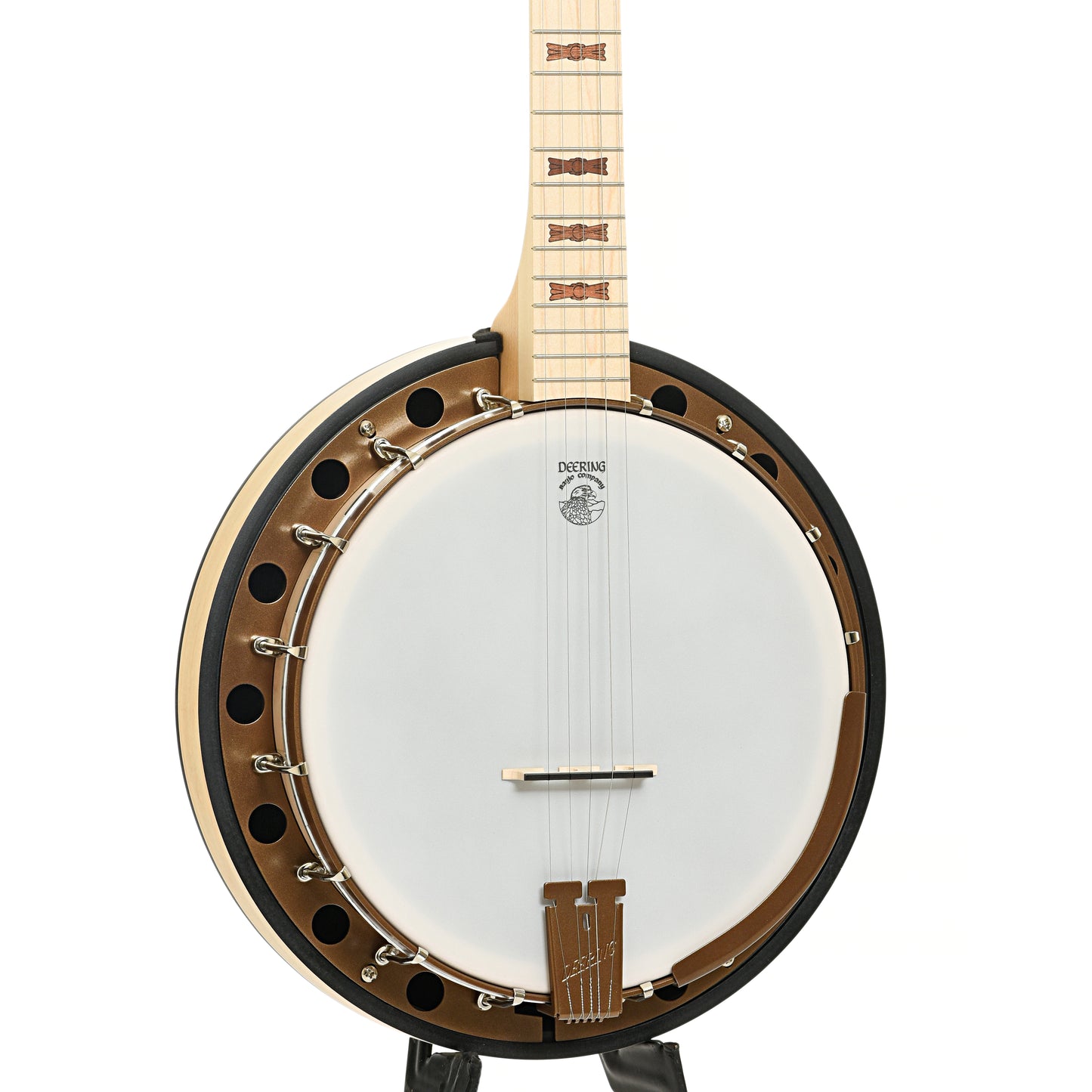 Deering Lefthanded Goodtime Two Deco Resonator Banjo