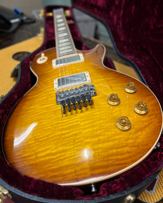 showroom photo of Front of Gibson Alex Lifeson Les Paul Axcess Electric Guitar (2012)