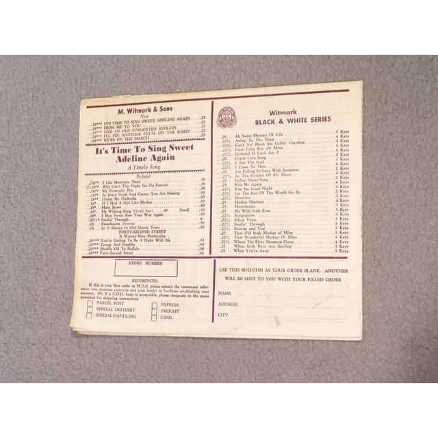 Image 1 of Music Dealer's Service, Inc. Vol. 1 No. 9 (April 1, 1933) - SKU# 300U-1049 : Product Type Media : Elderly Instruments