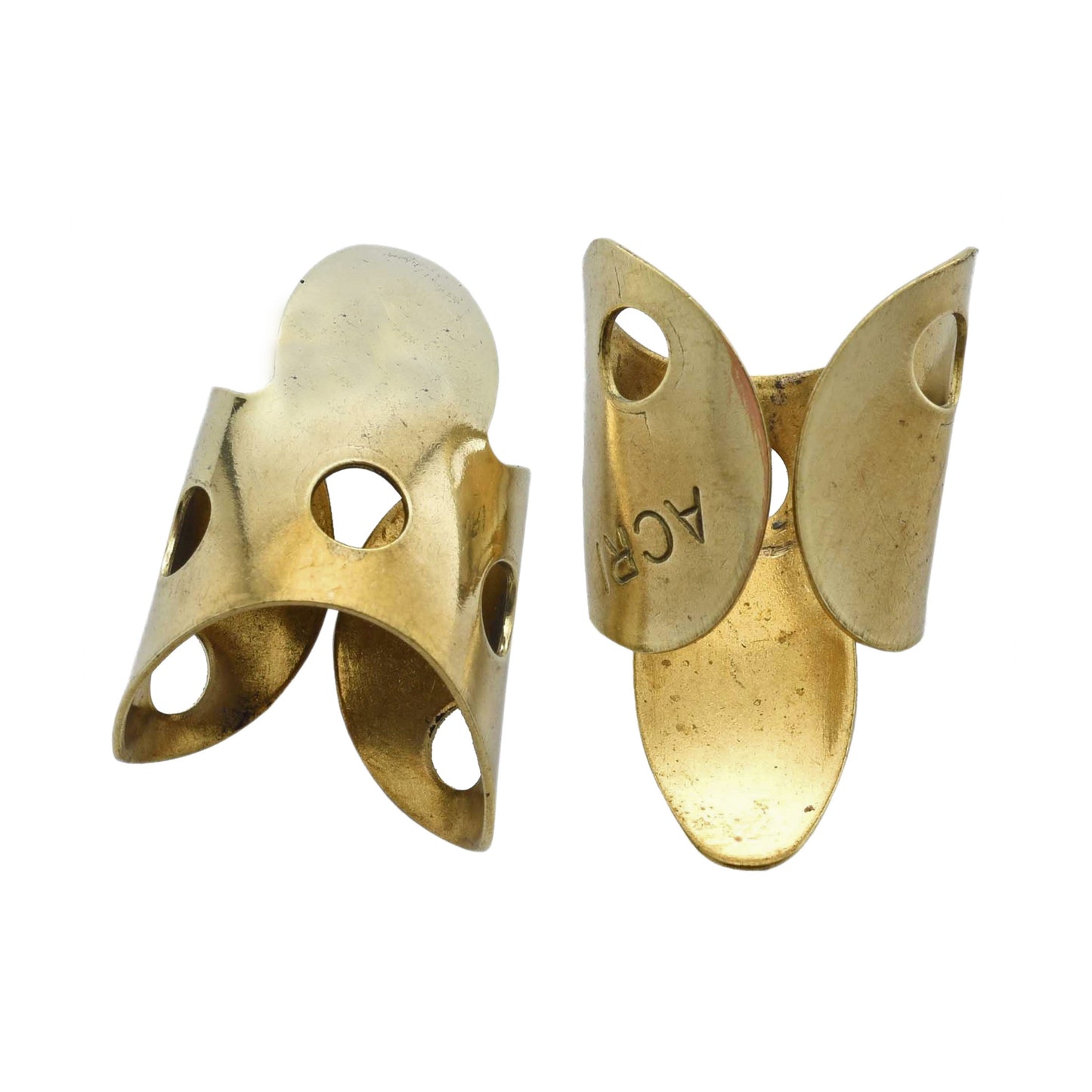 Acri Large Brass Fingerpicks (Pair)