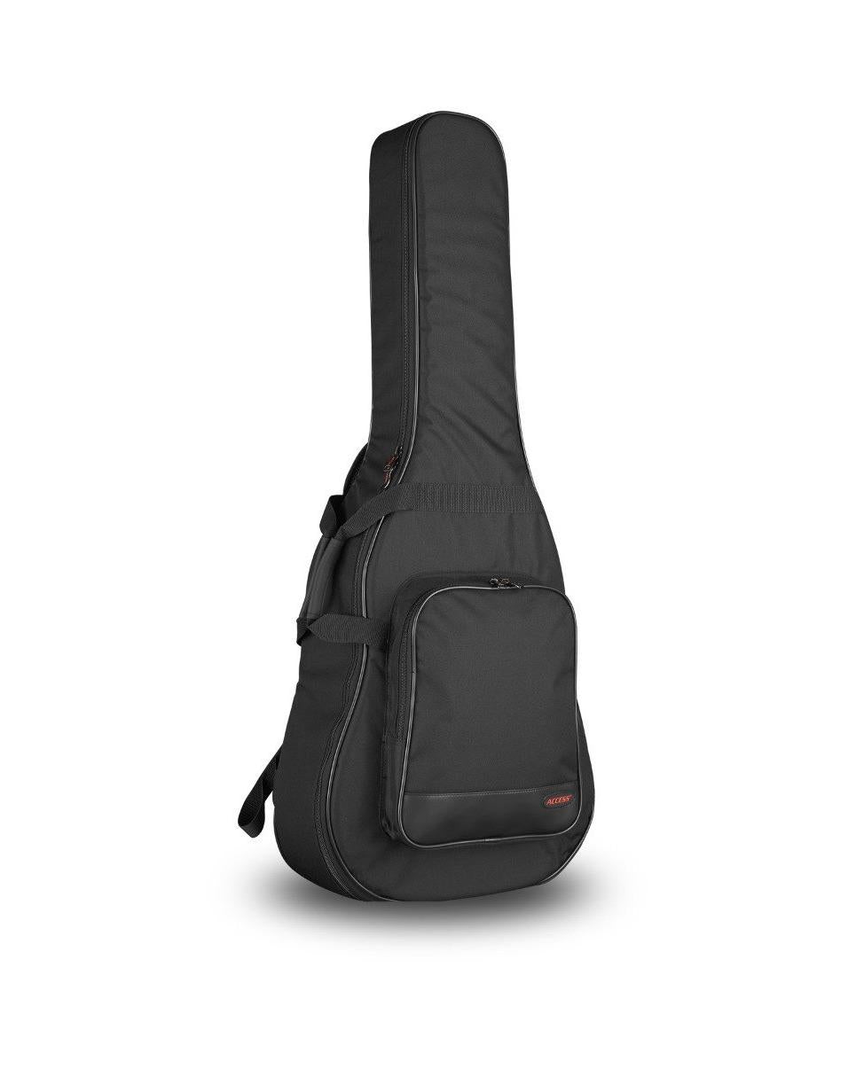 Full Front and Side of Access Stage One Guitar Gigbag