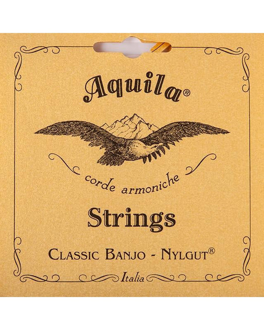 Front of AQUILA 7B MINSTREL 5-STRING BANJO STRING SET