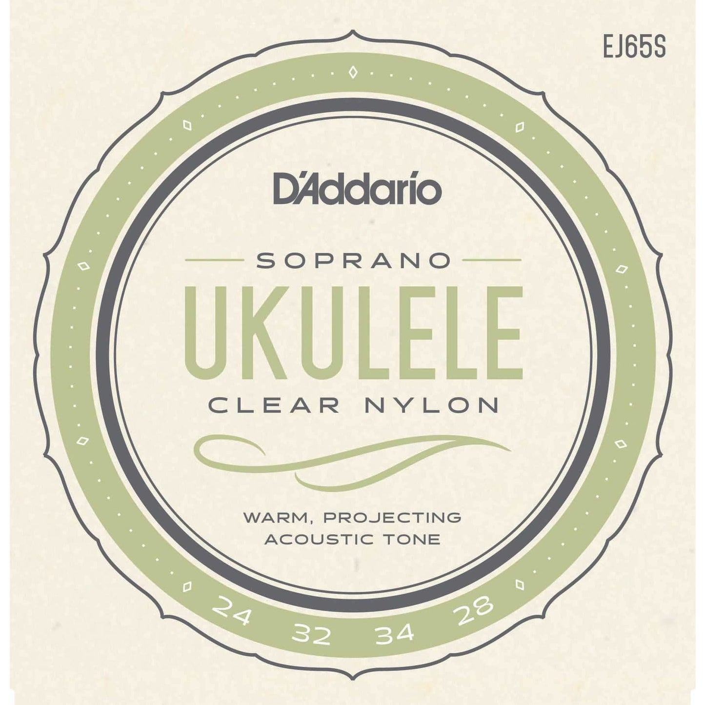 Image 3 of D'Addario EJ65S Pro-Arte Custom Extruded Clear Nylon Soprano Ukulele Strings - SKU# J65U : Product Type Strings : Elderly Instruments