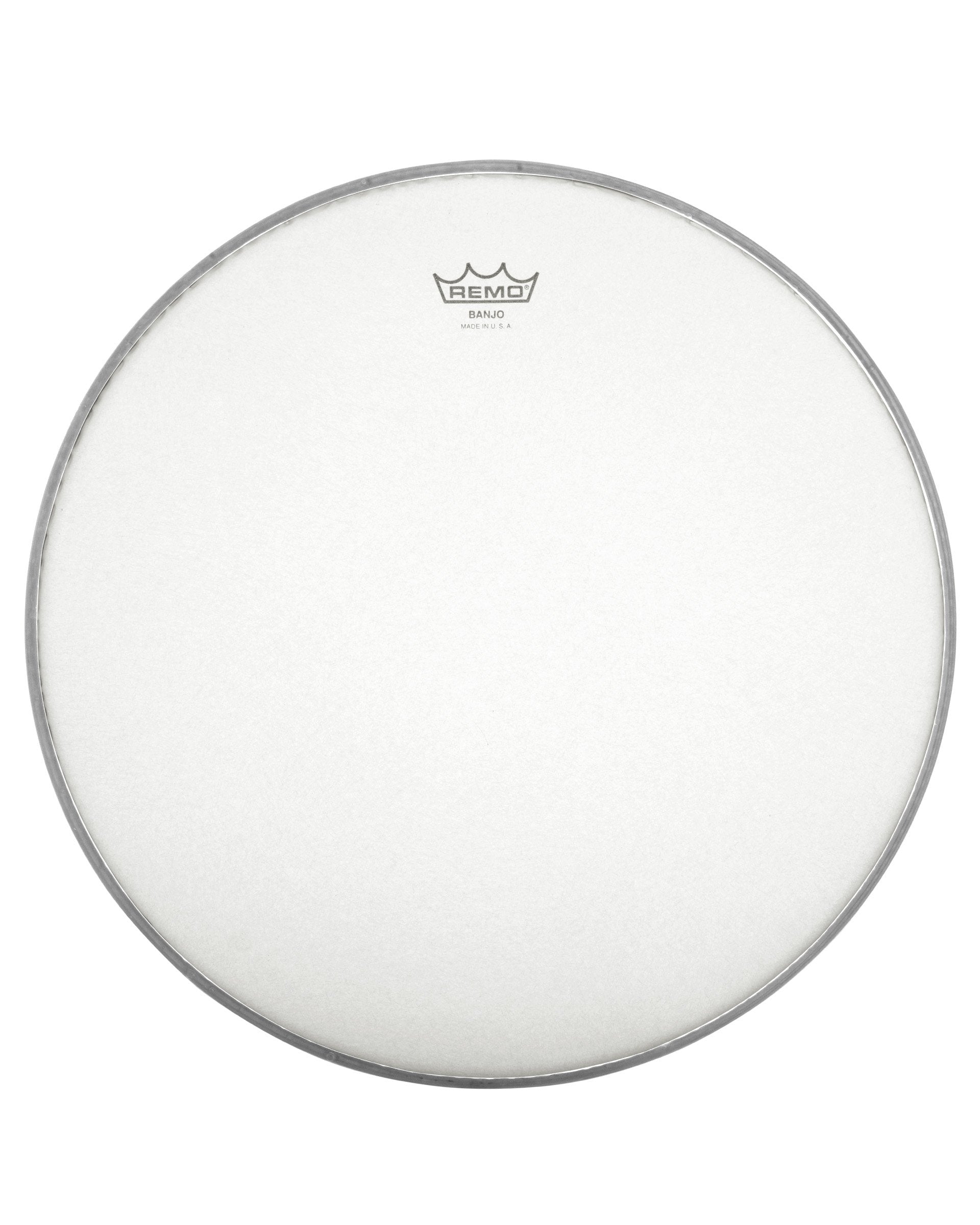 Front of Remo Frosted Top Banjo Head, 11 Inch Diameter, High Crown (1/2 Inch)