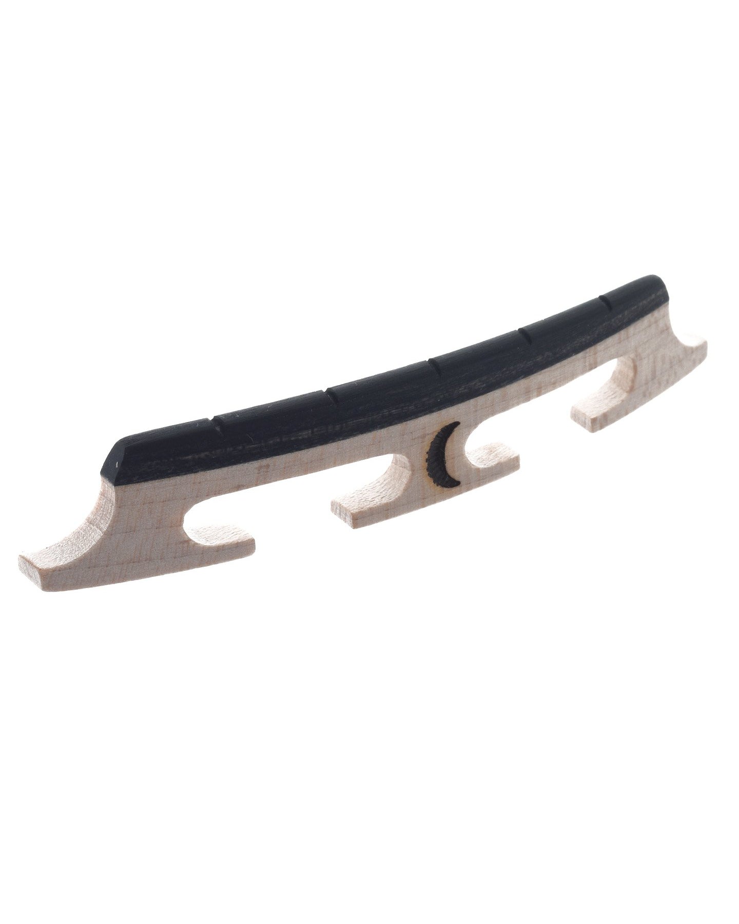 Image 1 of Moon Compensated Banjo Bridge, Light, 1/2" - SKU# BA93L1 : Product Type Accessories & Parts : Elderly Instruments