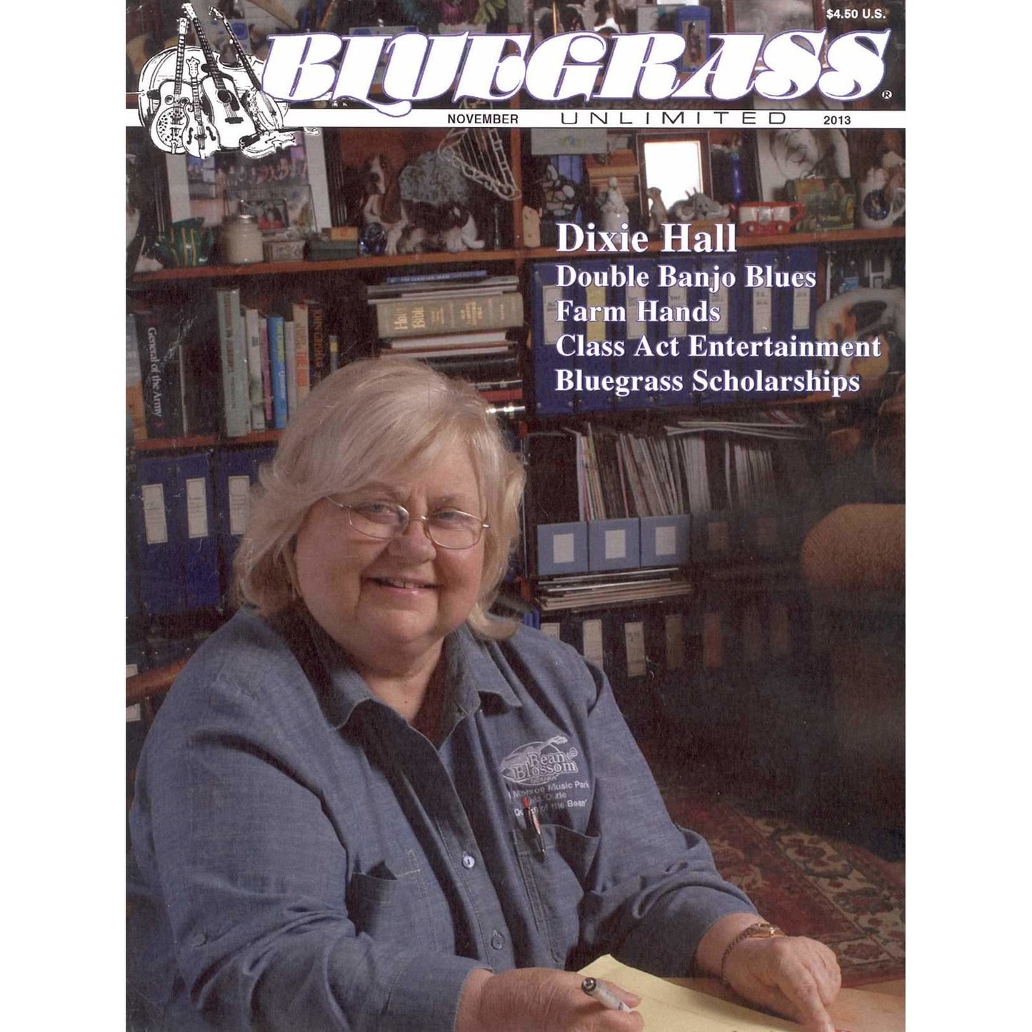 Image 1 of Bluegrass Unlimited November 2013 - SKU# BU-201311 : Product Type Media : Elderly Instruments