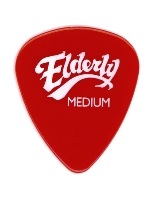 Front of Elderly Instruments Delrin Flatpick, .71MM Medium