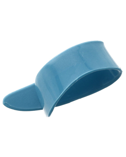 Front of Herco Flex 52 Blue Nylon Thumbpick