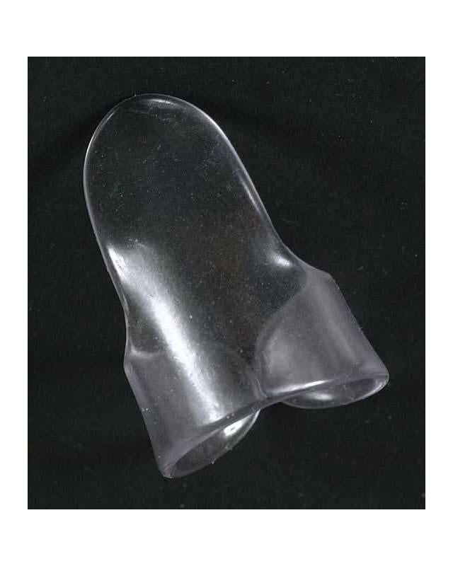 Image 1 of Dunlop Clear "D" Plastic Fingerpick, Medium - SKU# PK370-M : Product Type Accessories & Parts : Elderly Instruments