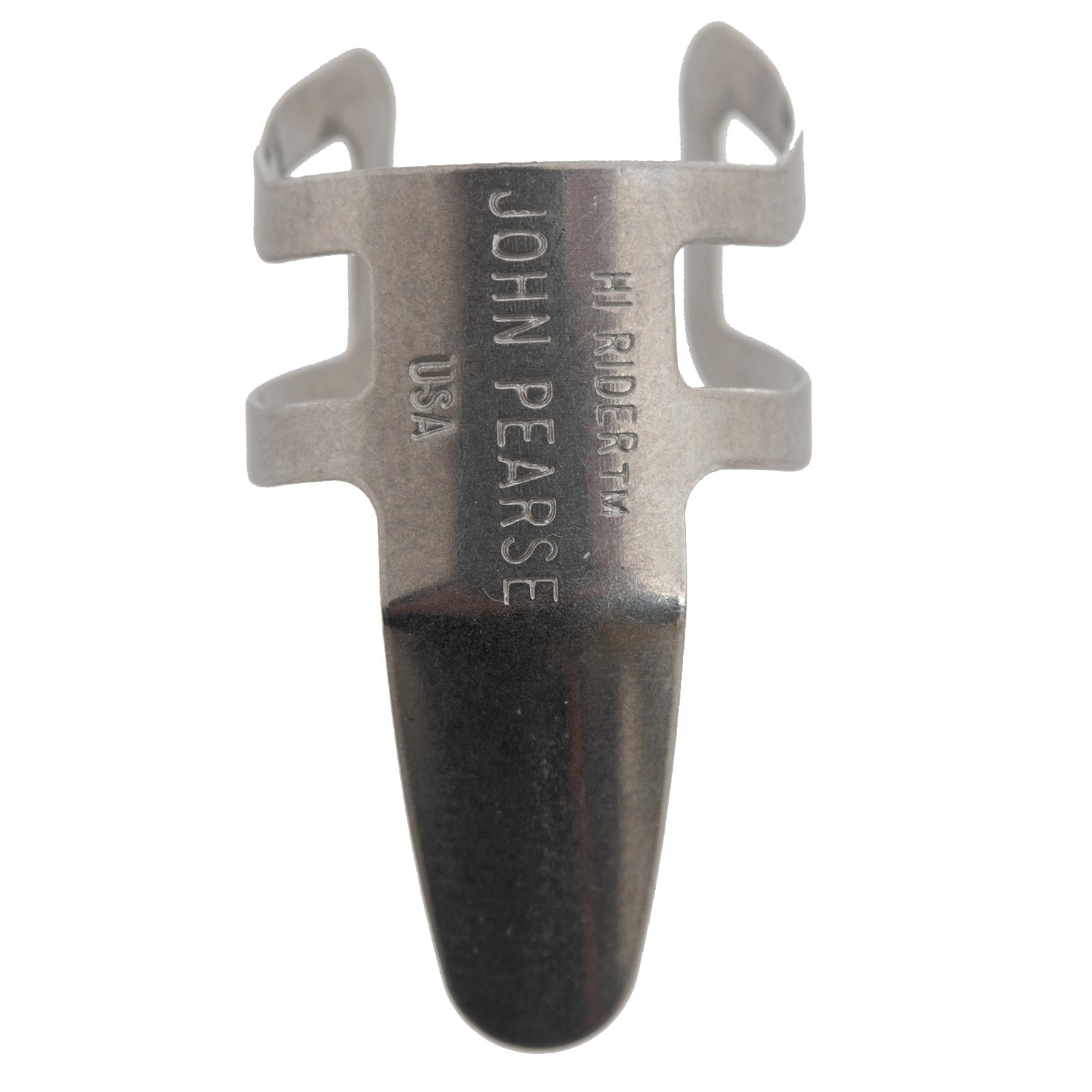 Front of John Pearse Hi-Rider Finger Pick