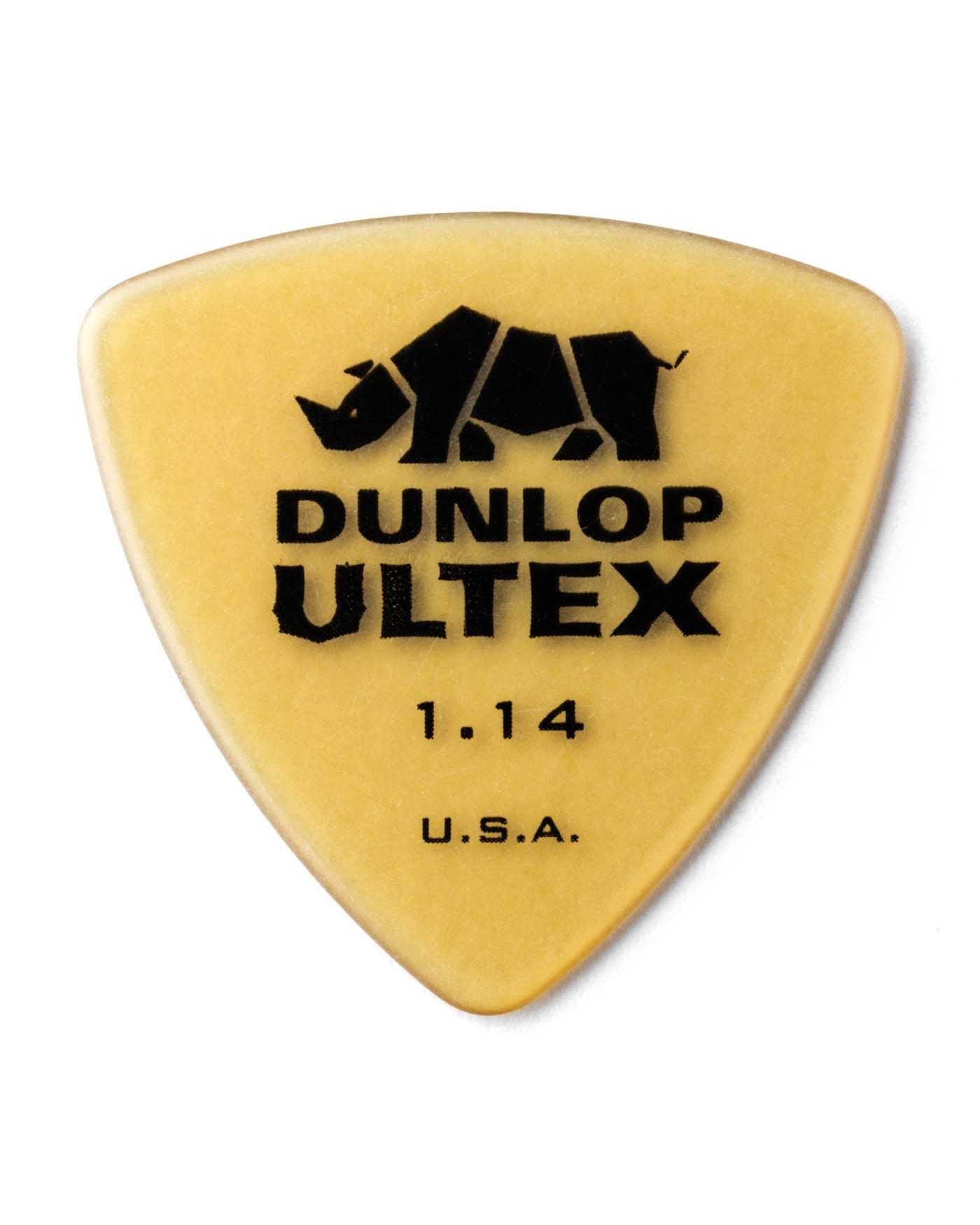 Image 1 of Dunlop Ultex Triangle 1.14MM Flatpick Player's Pack, 6 Picks - SKU# PK426P-114 : Product Type Accessories & Parts : Elderly Instruments