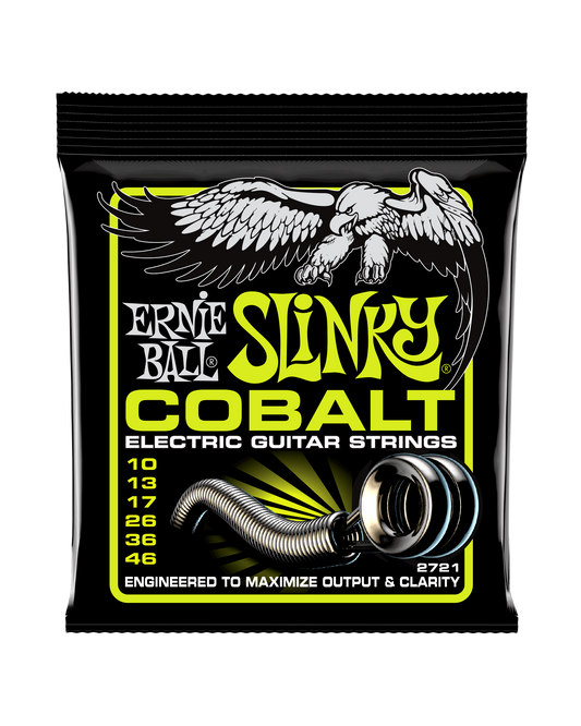 Image 1 of Ernie Ball 2721 Cobalt Regular Slinky Electric Guitar Strings - SKU# EB2721 : Product Type Strings : Elderly Instruments