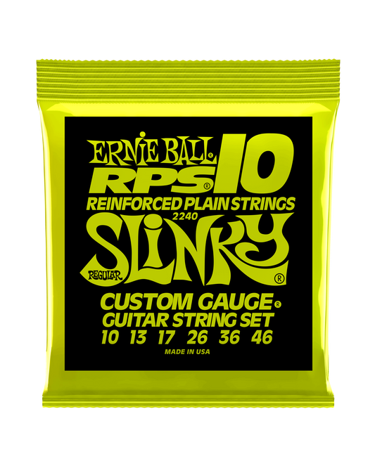 Image 2 of Ernie Ball 2240 Nickel Plated Steel Regular Slinky RPS Electric Guitar Strings - SKU# EB2240 : Product Type Strings : Elderly Instruments