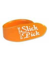 front of Fred Kelly Delrin Medium Gauge "Slick Pick" Thumbpick