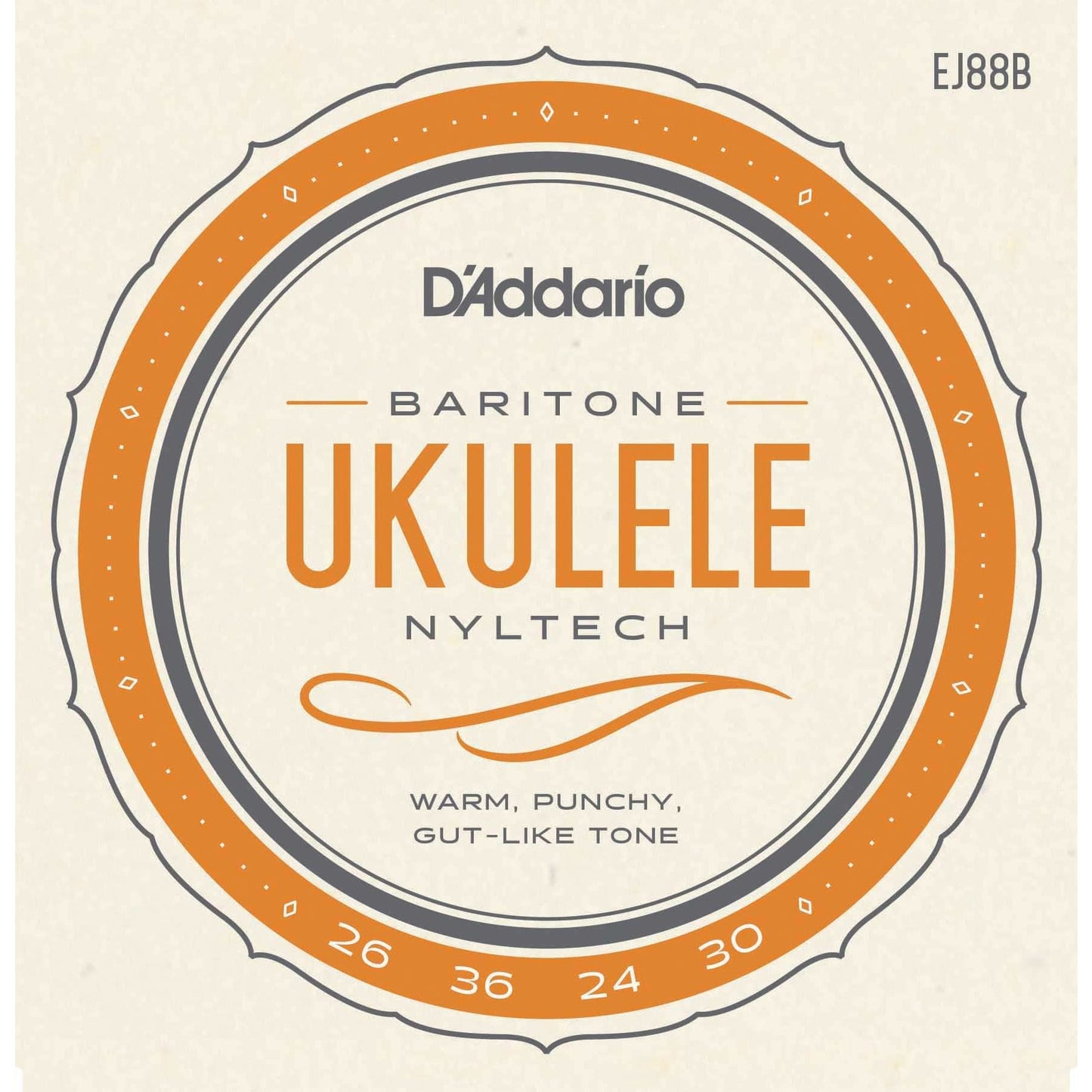 Image 2 of D'Addario EJ88B Nyltech Baritone Ukulele Strings - SKU# EJ88B : Product Type Strings : Elderly Instruments