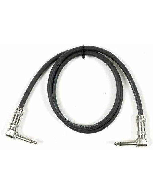 Image 1 of Quantum Audio Designs 3 Foot Patch Cable with 2 Angled Ends - SKU# Q3R2 : Product Type Cables & Accessories : Elderly Instruments