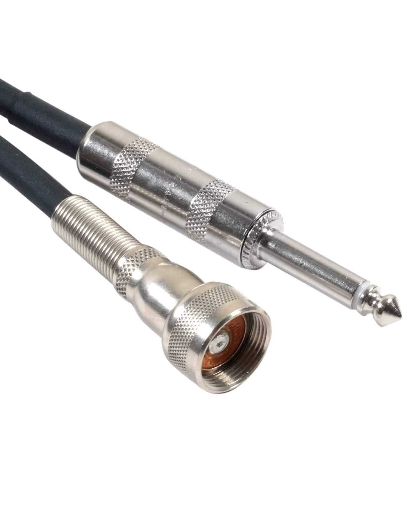 Image 1 of Quantum Audio Designs 1/4" Male to Screw-On Style Cable, 20' - SKU# QHMF-20 : Product Type Cables & Accessories : Elderly Instruments