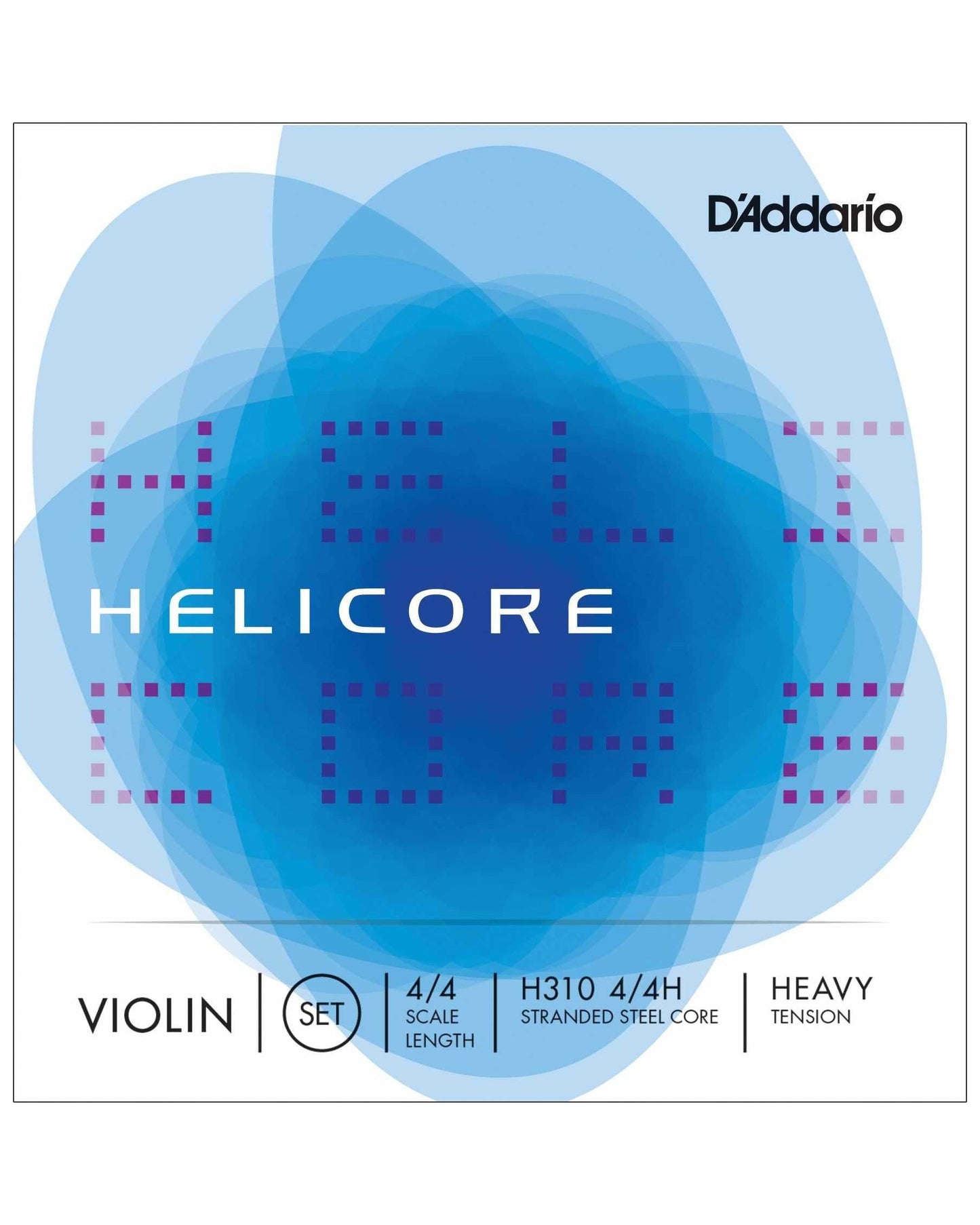 Image 1 of D'Addario Helicore H310 4/4 Scale Heavy Tension Stranded Steel Core Violin Strings - SKU# H310H : Product Type Strings : Elderly Instruments