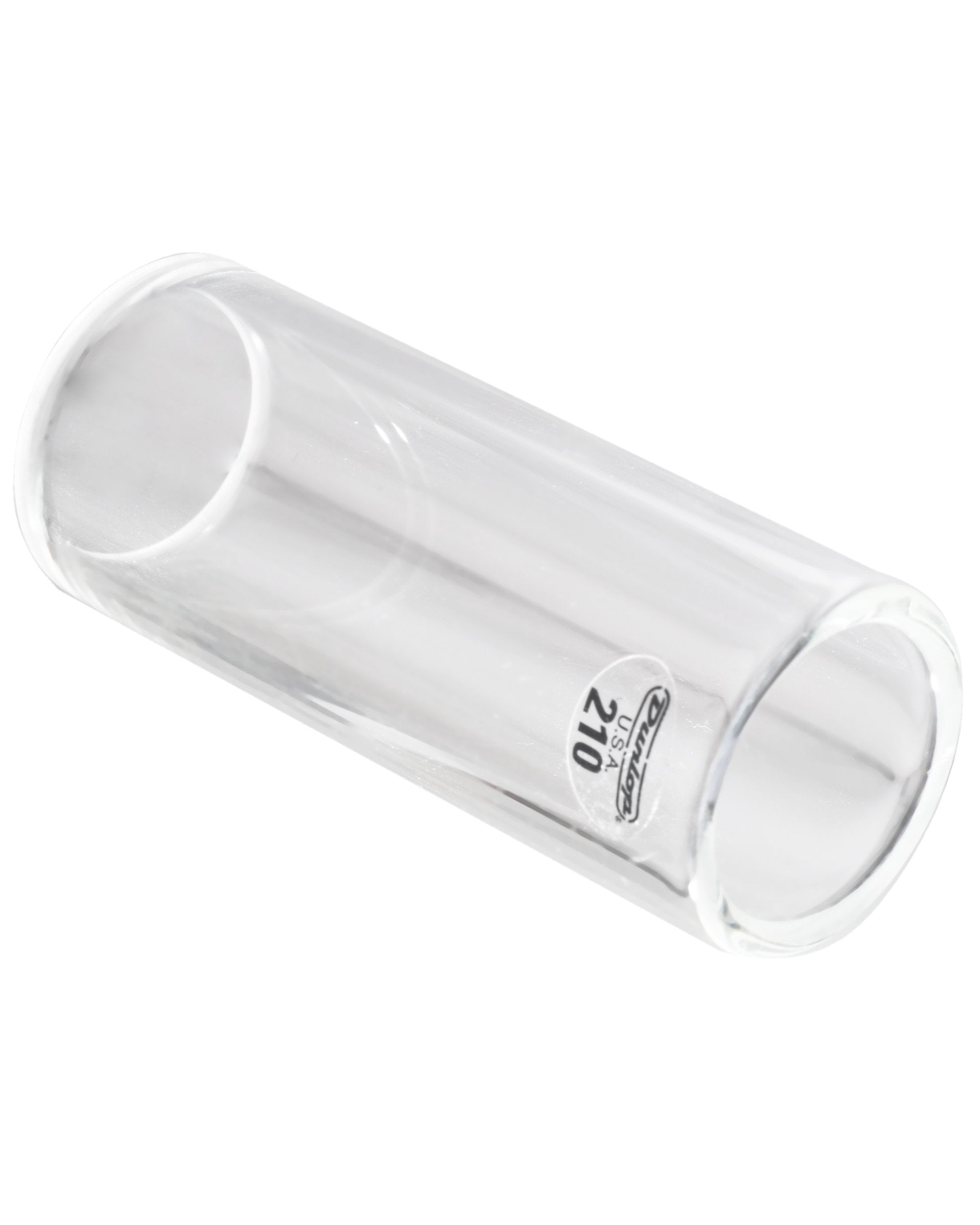 Front and Side of Dunlop 210 Medium Bottleneck Glass Slide