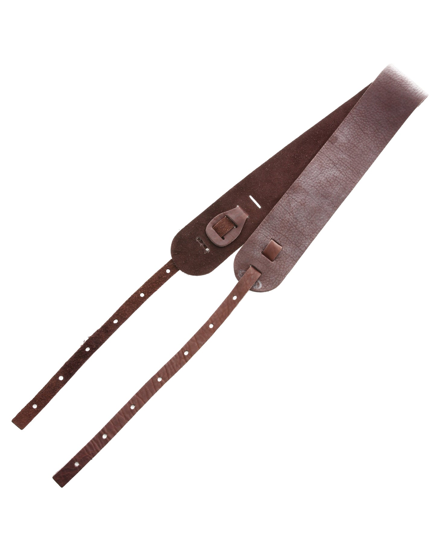 Front of LAKOTA LEATHERS 3" BANJO NON-CRADLE STRAP, MAHOGANY