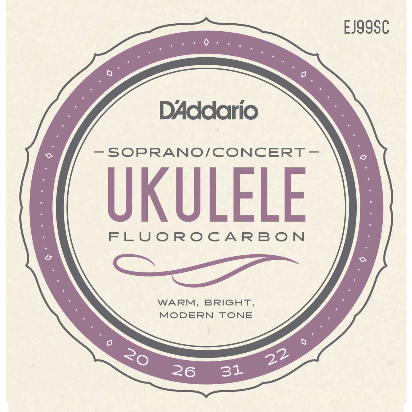 Image 2 of D'Addario EJ99SC Pro-Arte Carbon Fluorocarbon Soprano / Concert Ukulele Strings - SKU# EJ99SC : Product Type Strings : Elderly Instruments