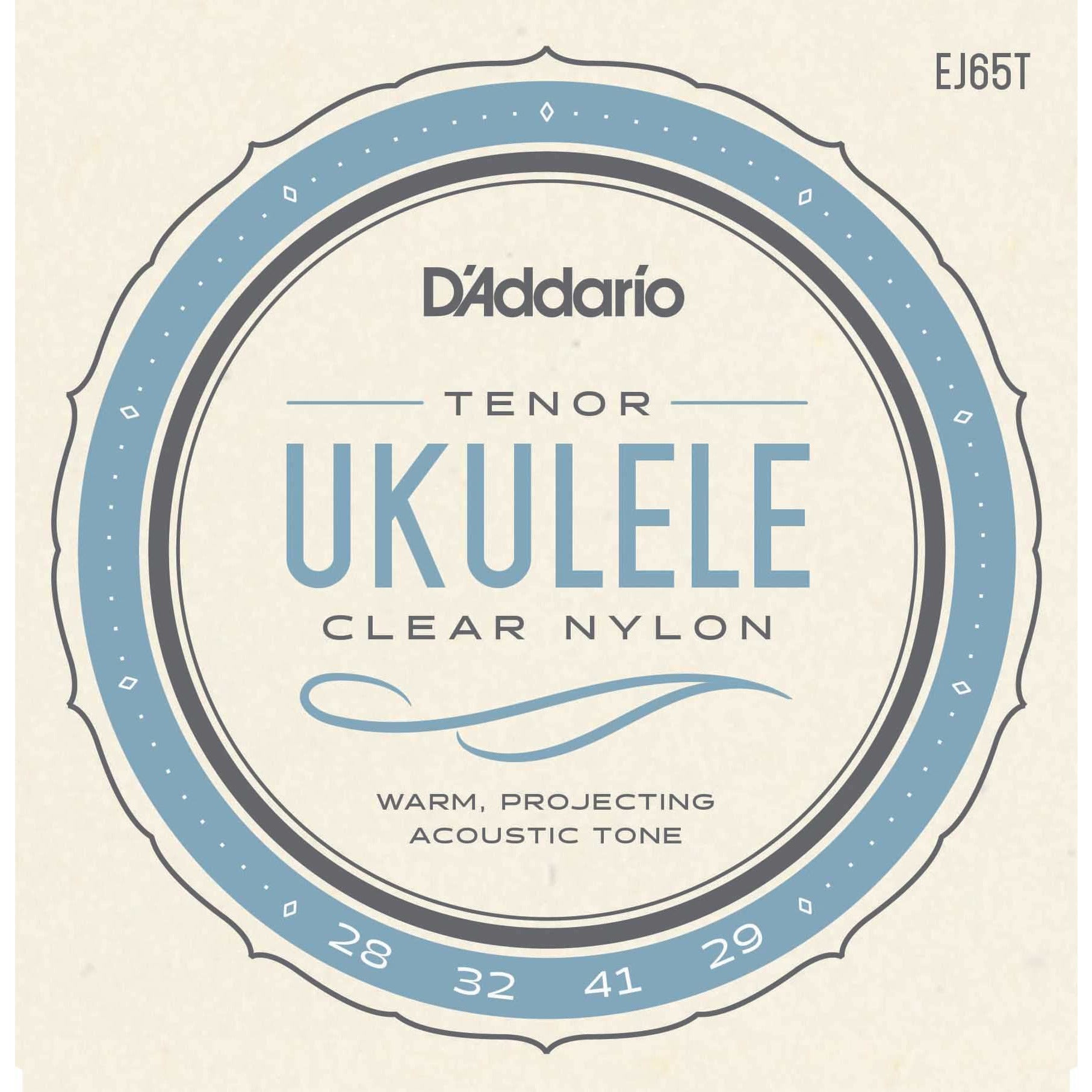 Image 3 of D'Addario EJ65T Pro-Arte Custom Extruded Clear Nylon Tenor Ukulele Strings - SKU# EJ65T : Product Type Strings : Elderly Instruments