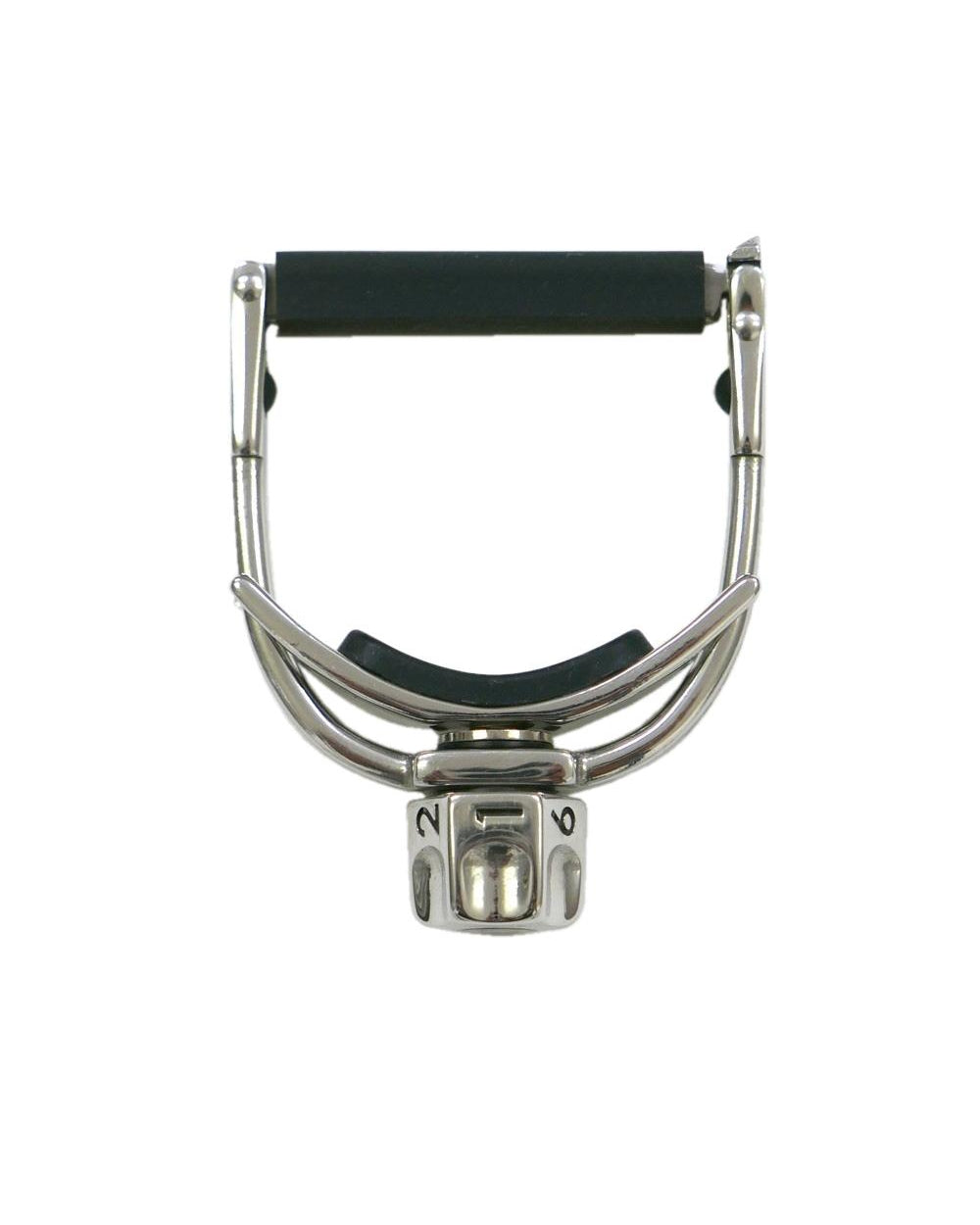 Front of Shubb F5 Fine Tune Banjo Capo