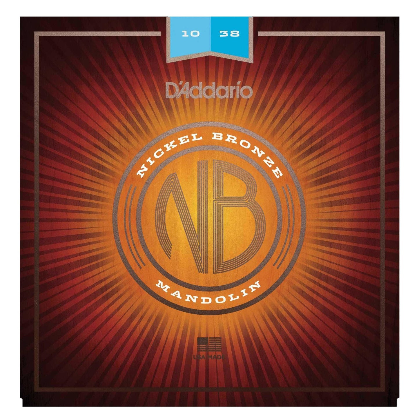 D'Addario Nickel Bronze Light Gauge Mandolin Strings