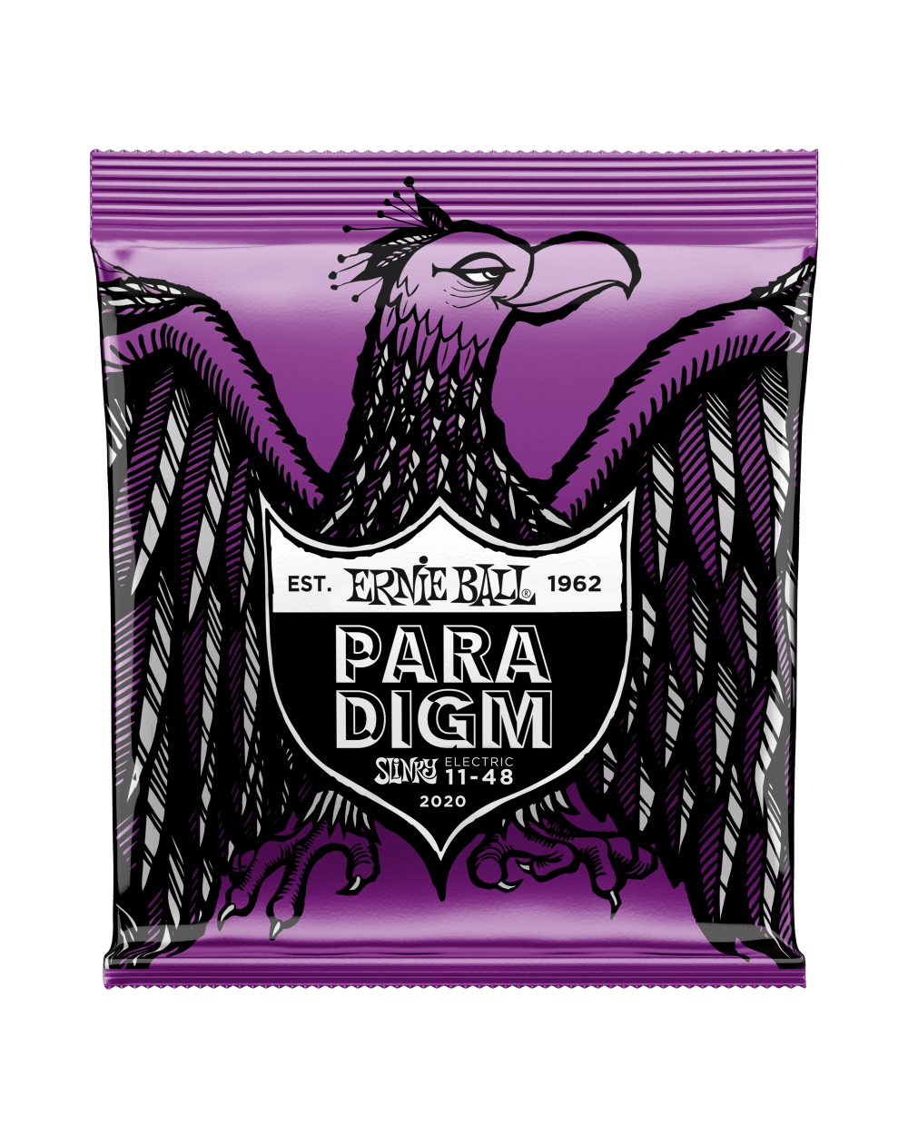 Image 1 of Ernie Ball 2020 Paradigm Power Slinky Nickel Wound Electric Guitar Strings - SKU# 2020 : Product Type Strings : Elderly Instruments