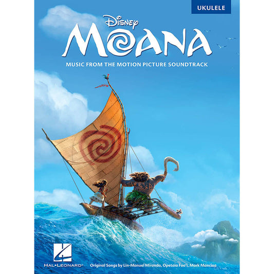 Image 1 of Moana - Music From the Motion Picture Soundtrack Arranged for Ukulele - SKU# 49-222007 : Product Type Media : Elderly Instruments