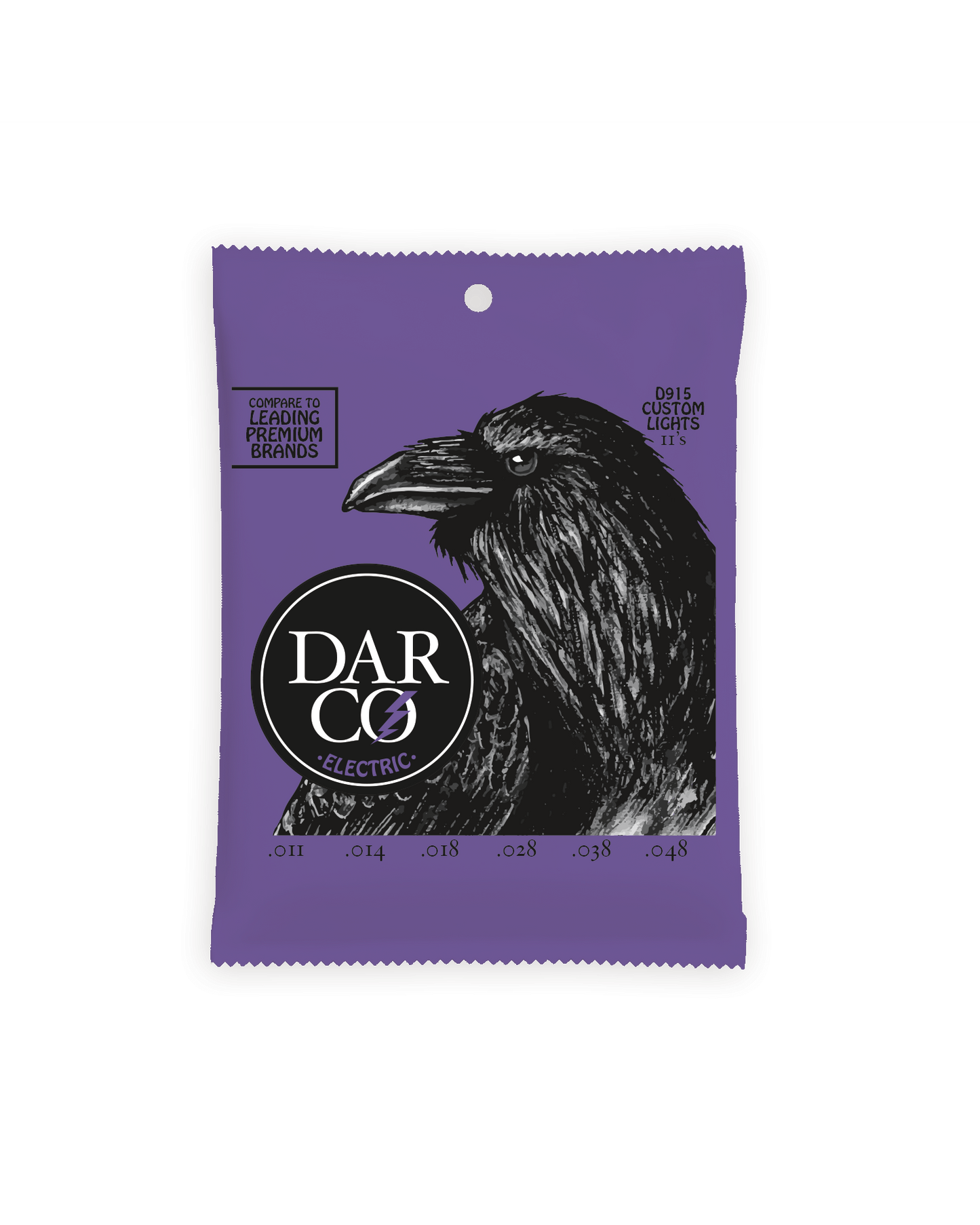 Image 1 of Darco D915 Custom Light Gauge Electric Guitar Strings - SKU# D915 : Product Type Strings : Elderly Instruments