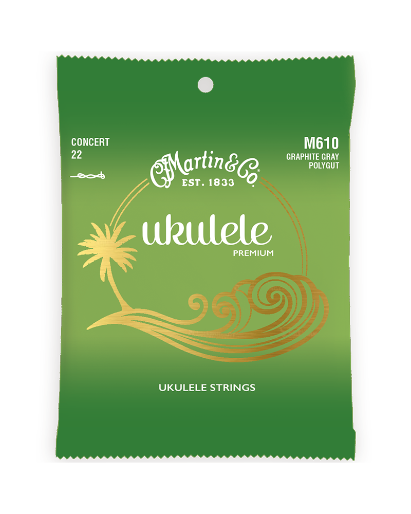 Image 1 of Martin M610 Concert Ukulele Premium Strings - SKU# M610 : Product Type Strings : Elderly Instruments