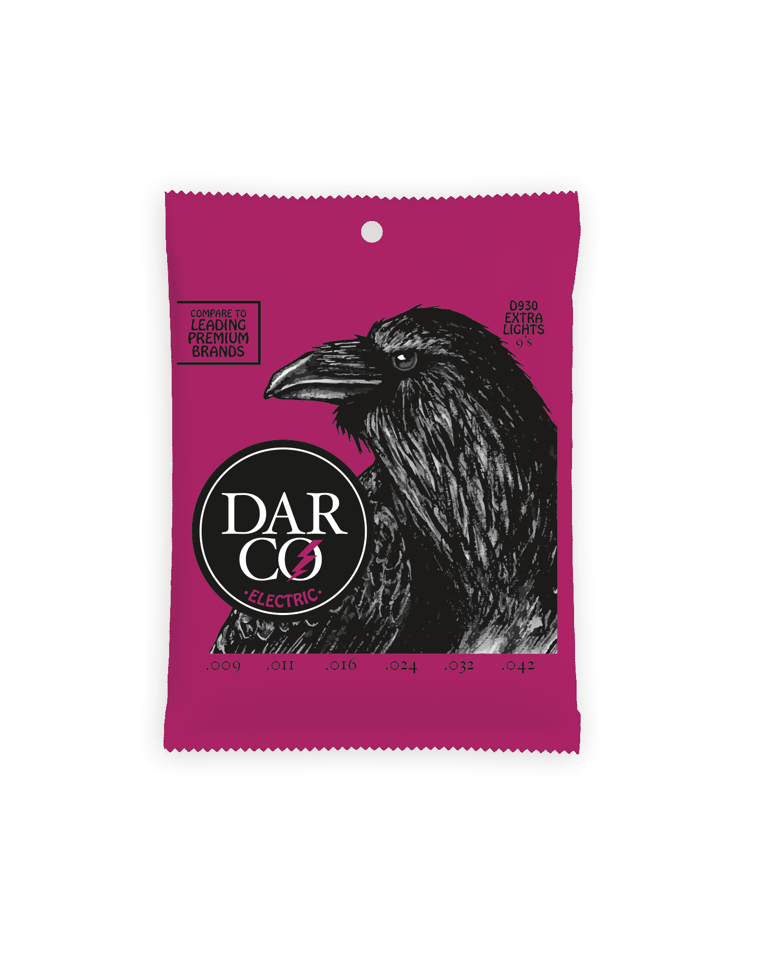 Image 1 of Darco D930 Extra Light Gauge Electric Guitar Strings - SKU# D930 : Product Type Strings : Elderly Instruments