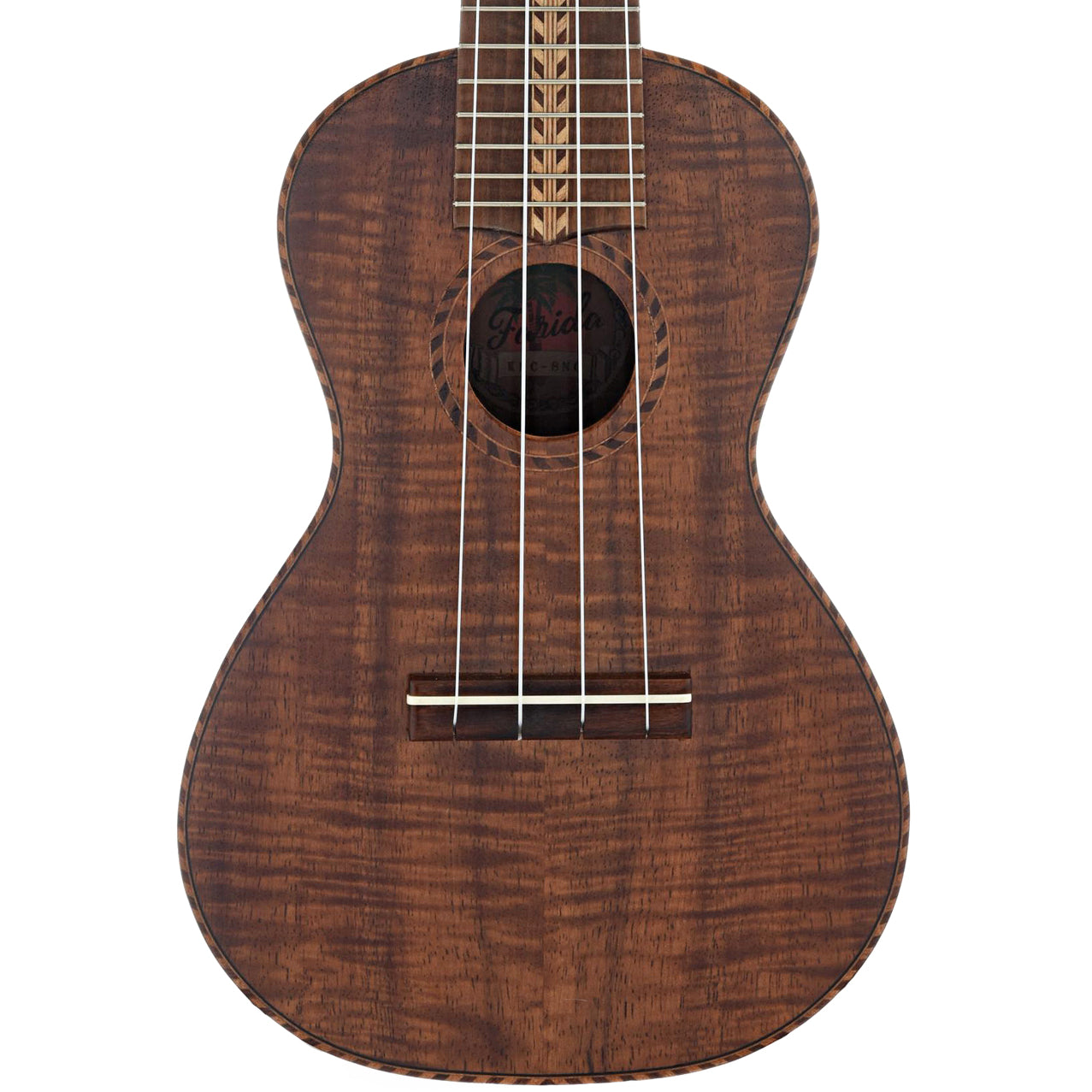 Front of Farida KKC-8 NC Concert Ukulele