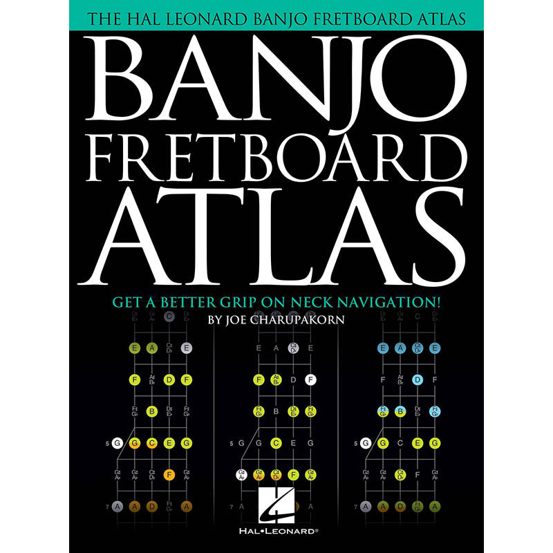 Image 1 of Banjo Fretboard Atlas - Get a Better Grip on Neck Navigation! - SKU# 49-201830 : Product Type Media : Elderly Instruments