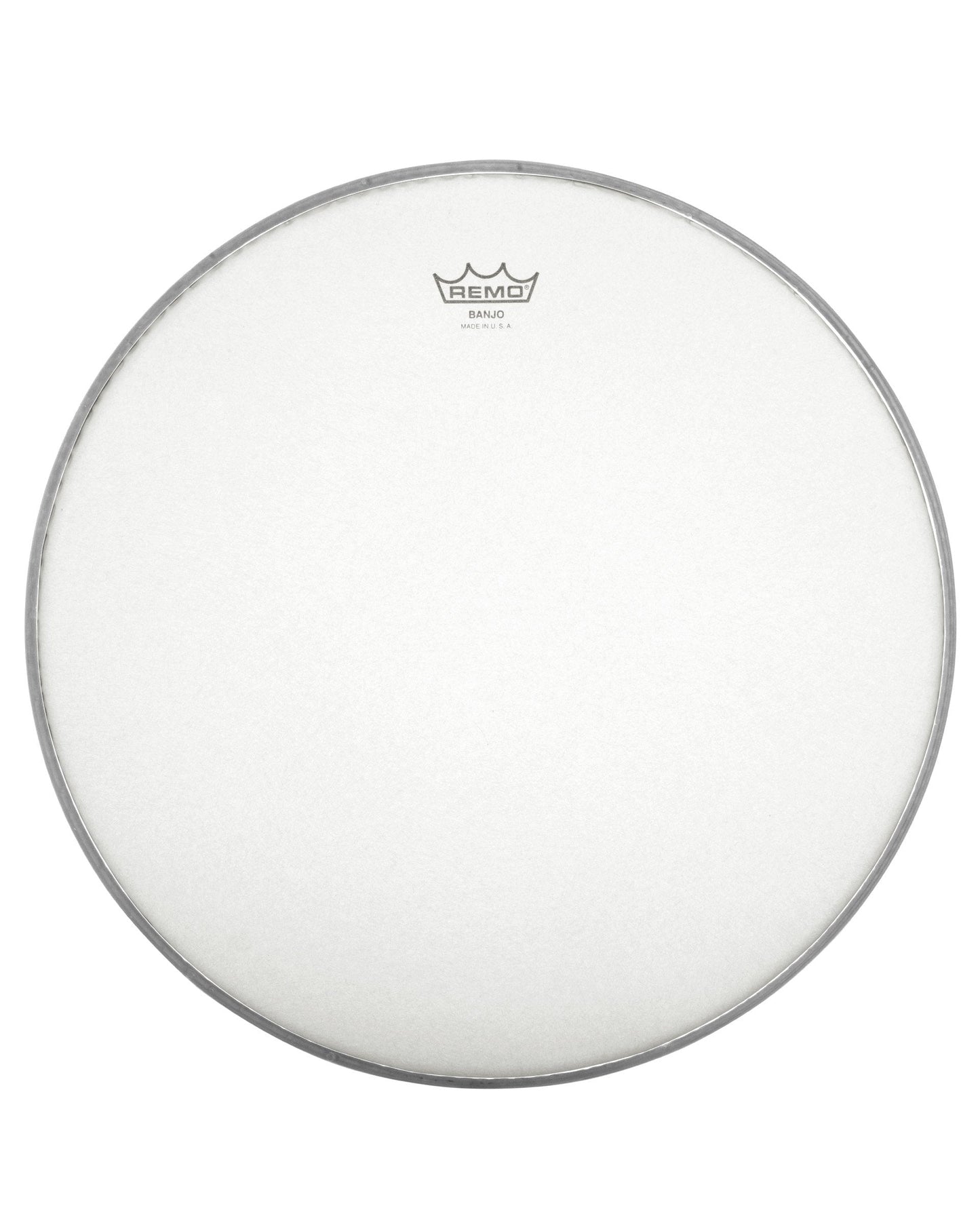 Image 1 of Remo Frosted Top Banjo Head, 11 1/2 Inch Diameter, Medium Crown (7/16 Inch) - SKU# B1108-M-FRT : Product Type Accessories & Parts : Elderly Instruments