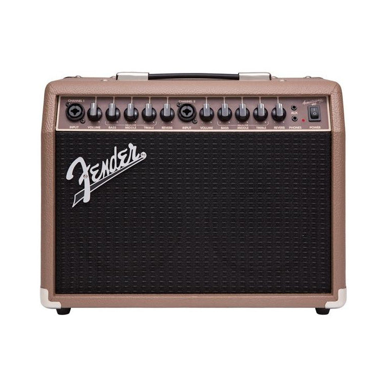 Front of Fender Acoustasonic 40 Acoustic Combo Amplifier