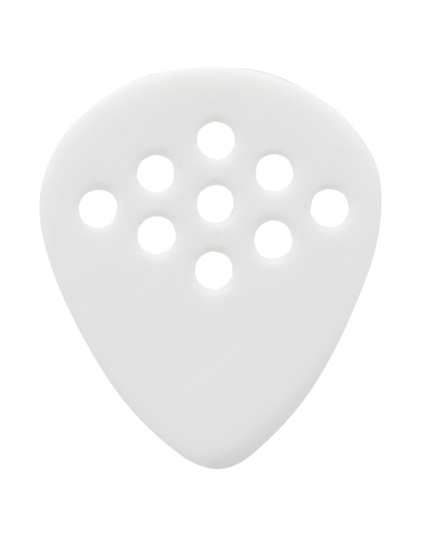 Front of Wegen BG140 Bluegrass Picks, Set of 4, White 1.40MM