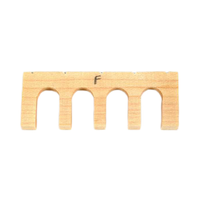 Morris Slotted 3/4" Banjo Bridge, Wide