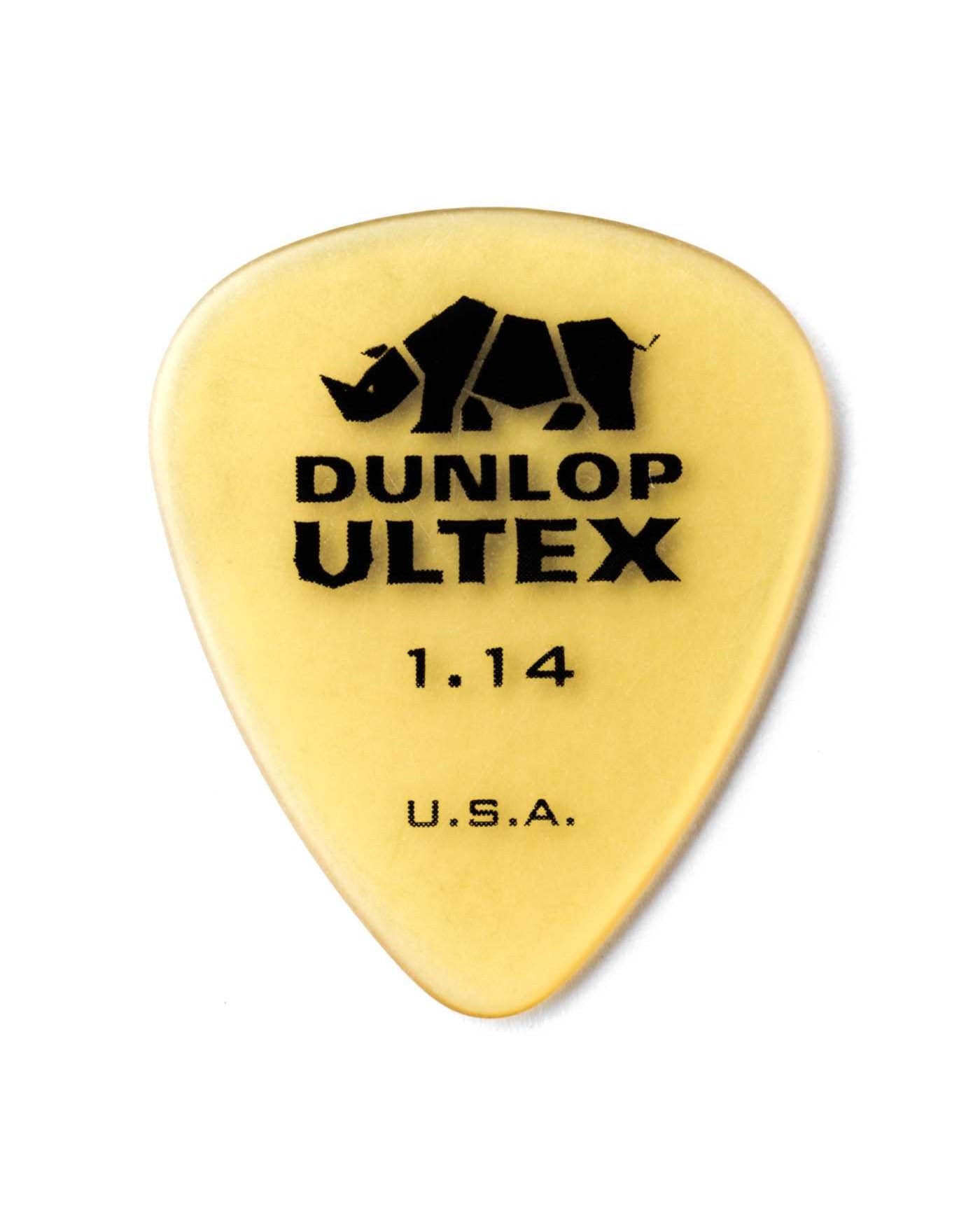 Image 1 of Dunlop Ultex Standard 1.14MM Flatpick Player's Pack, 6 Picks - SKU# PK421P-114 : Product Type Accessories & Parts : Elderly Instruments