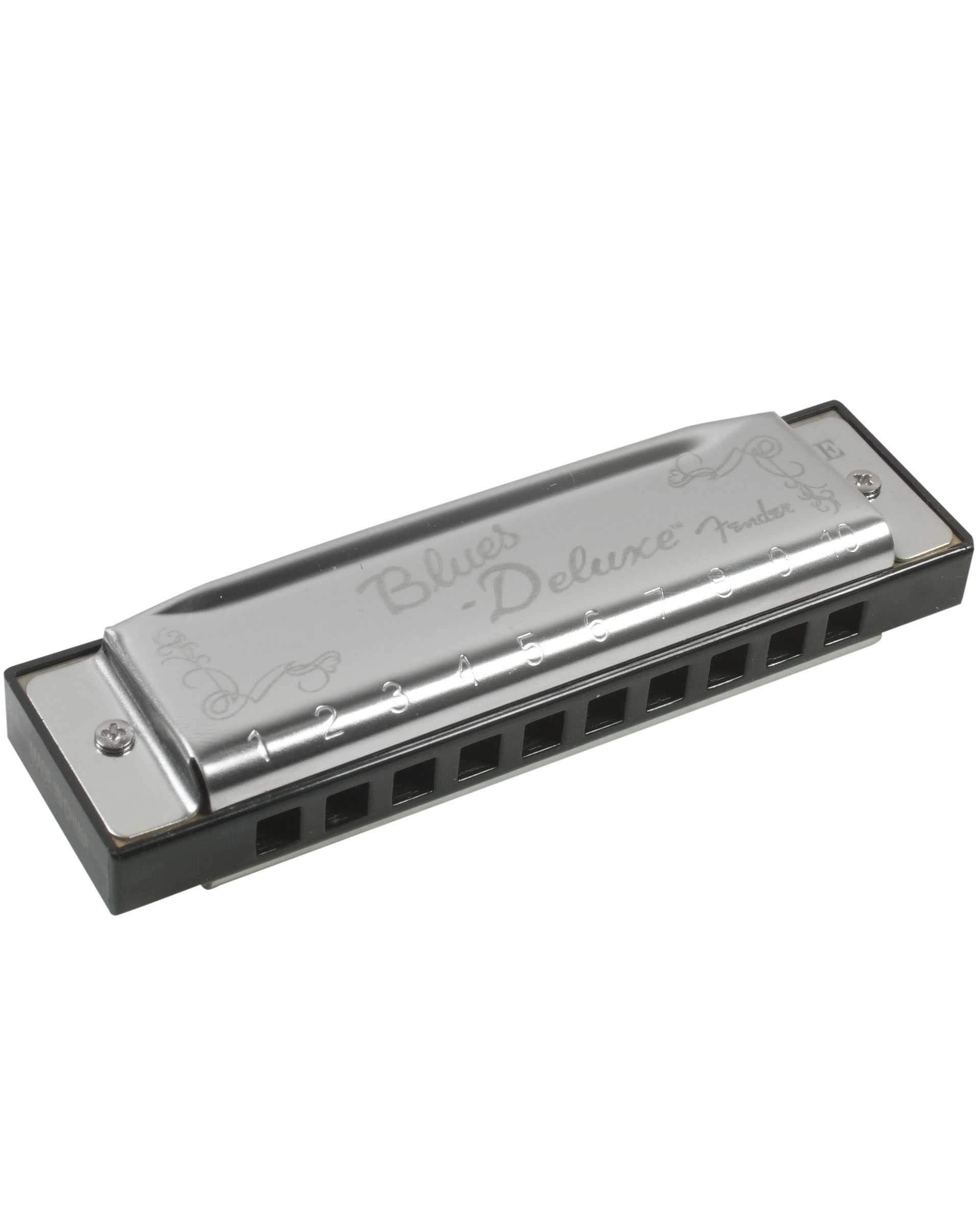 Image 1 of Fender Blues Deluxe Harmonica (various keys) - SKU# FBDH-G : Product Type Harmonicas : Elderly Instruments