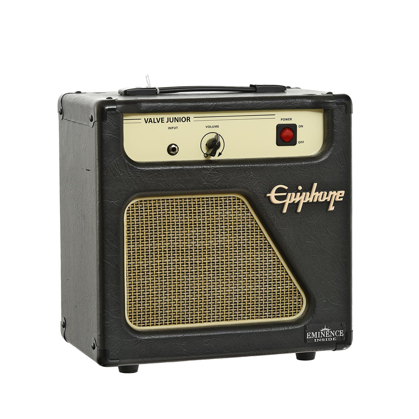 Front and side of Epiphone Valve Jr Combo Amp