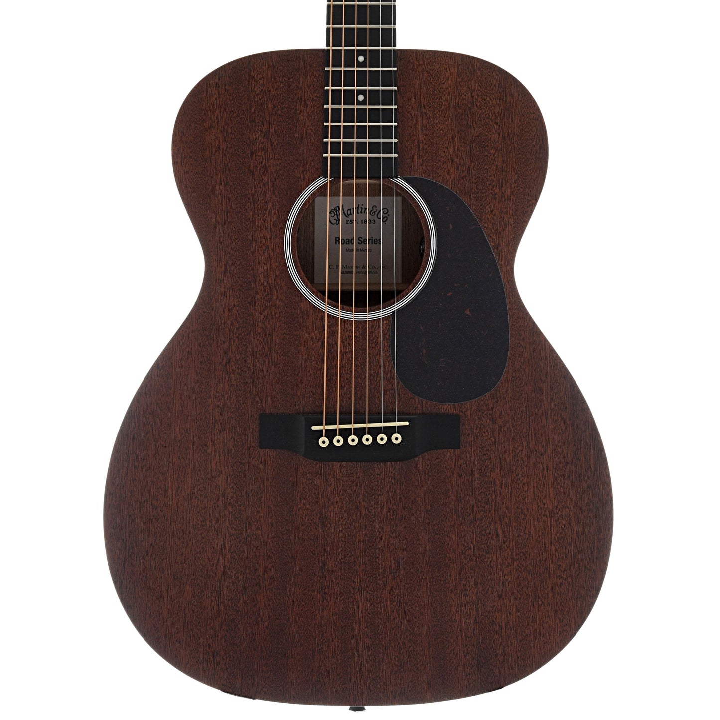 Front of Martin 000-10E Sapele Guitar