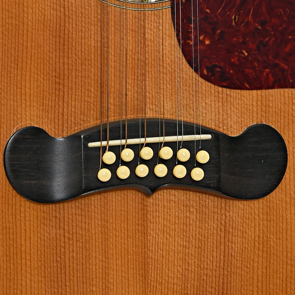 Bridge of Gibson Songwriter Deluxe 12-String Acoustic Guitar (2006)