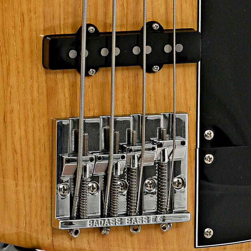 Bridge and bridge pickup of Fender Marcus Miller Jazz Bass (c.2005)