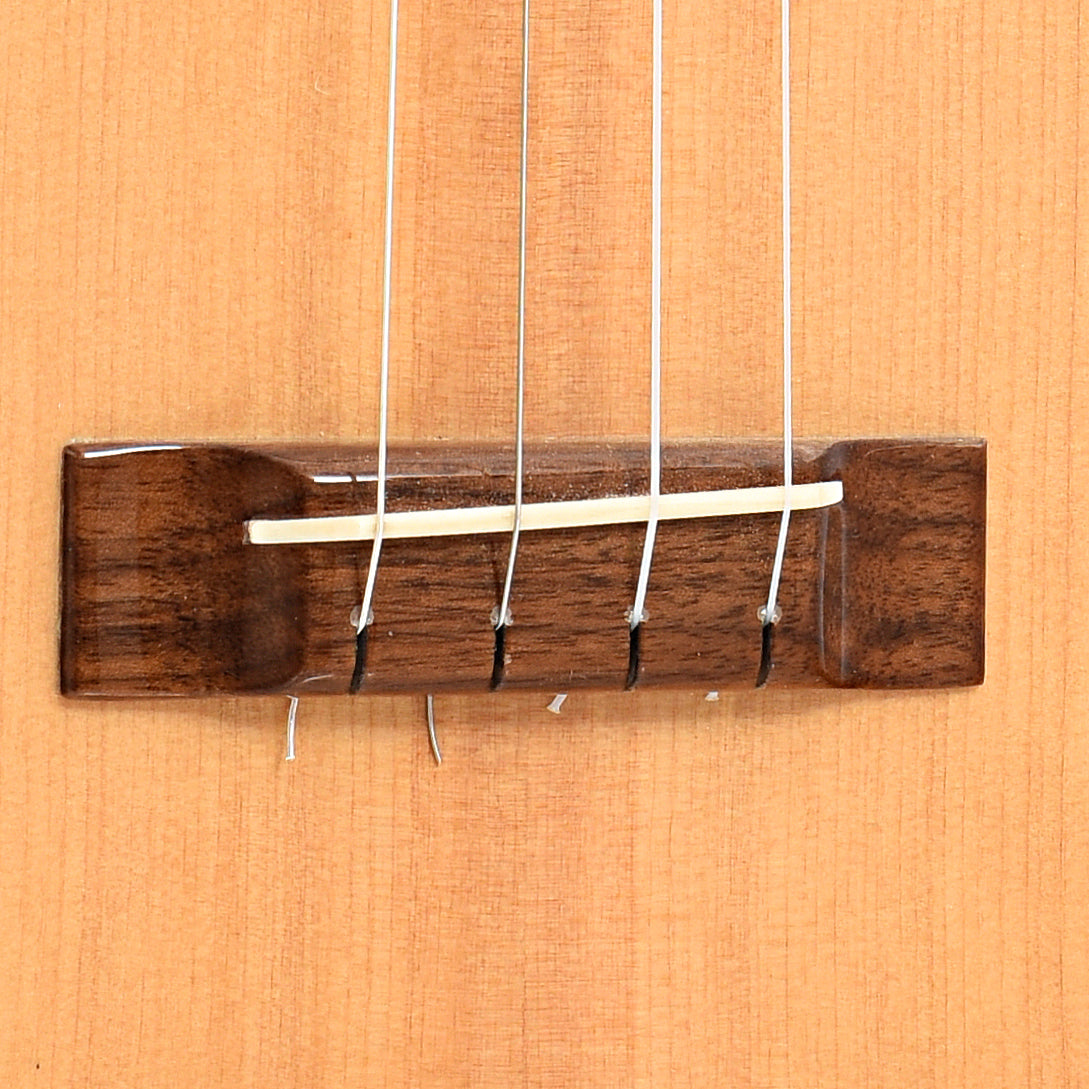 Bridge of Zimnicki Baritone Ukulele Port Oxford and Myrtle