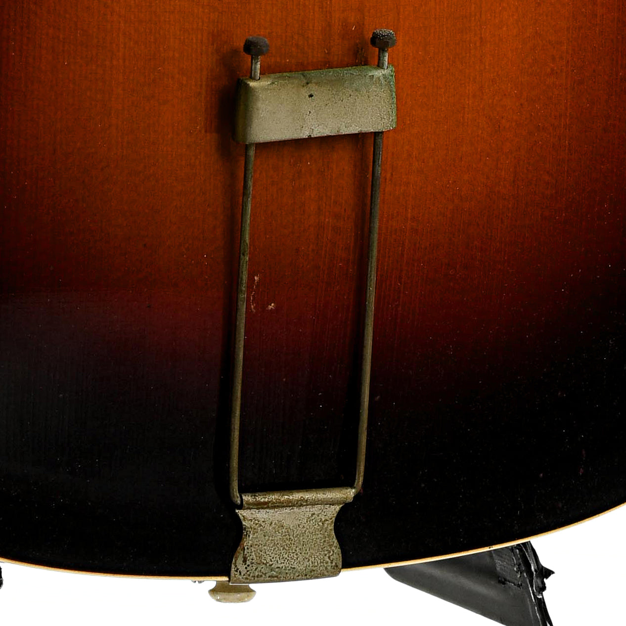 Tailpiece of Gibson TG-50 Archtop Tenor Guitar