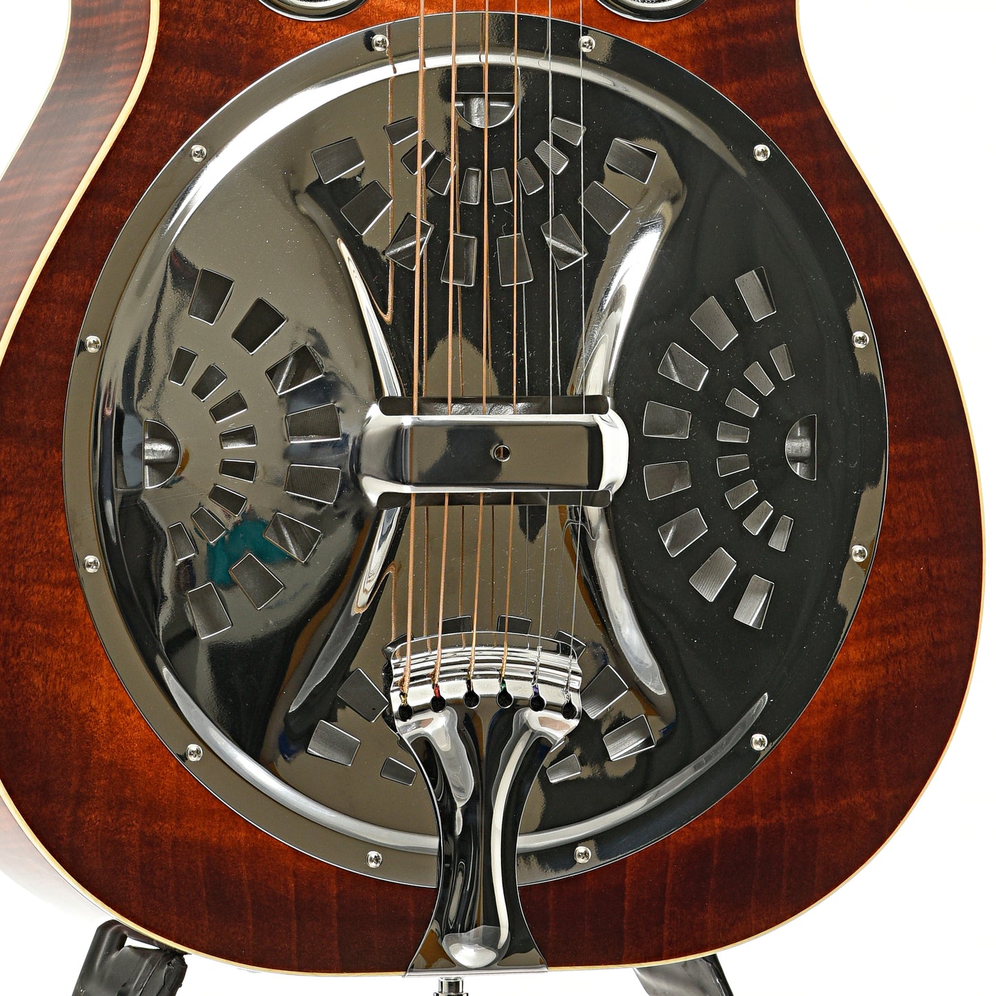 Coverplate of  Scheerhorn Maple R Custom Squareneck Resonator Guitar