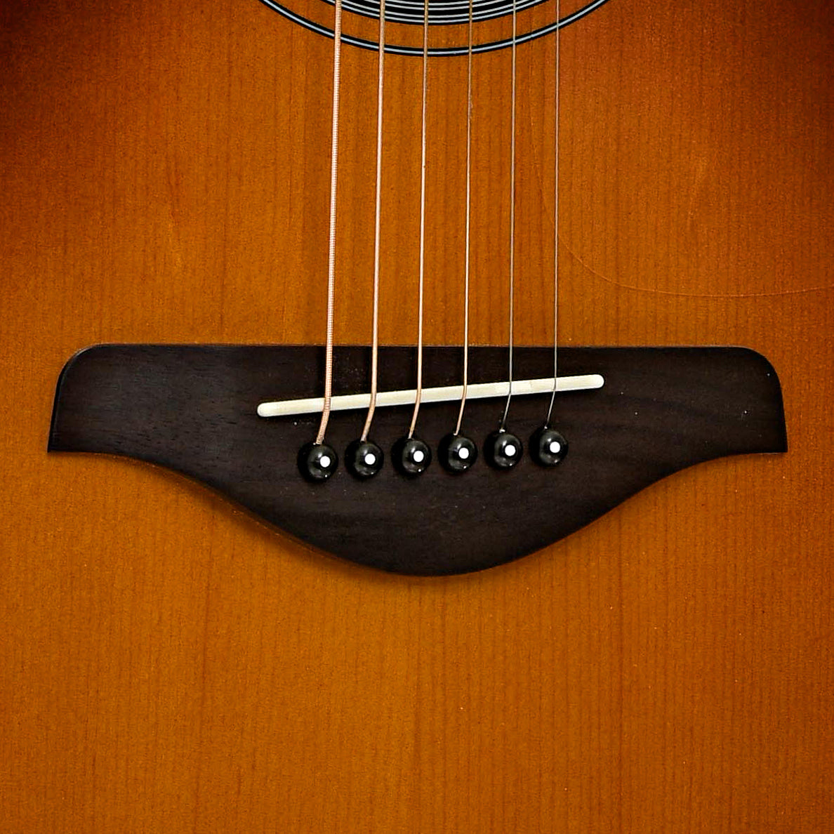 Bridge of Yamaha FSC-TA Acoustic Guitar 