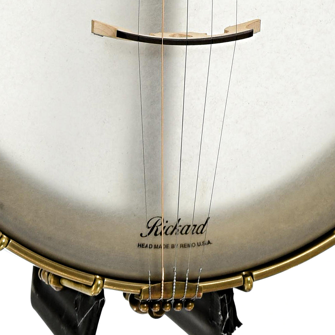 Bridge of Rickard 11" Walnut Dobson Openback Banjo & Case with Cyclone Tuners